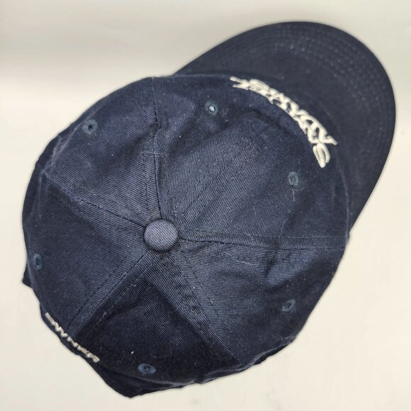 Samuel Adams Navy Blue Adjustable Baseball Cap With Owner Embroidery On Back - Picture 7 of 11